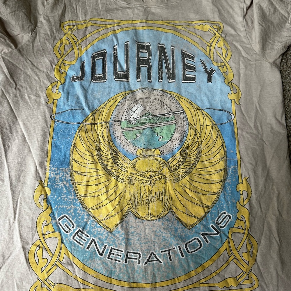 Karma Recycled Karma Logo Tee in Beige